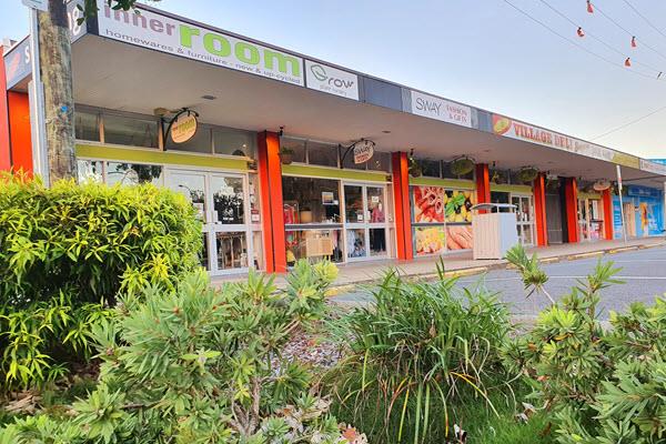 West coast shopping on Bribie Island at Bongaree Village precinct